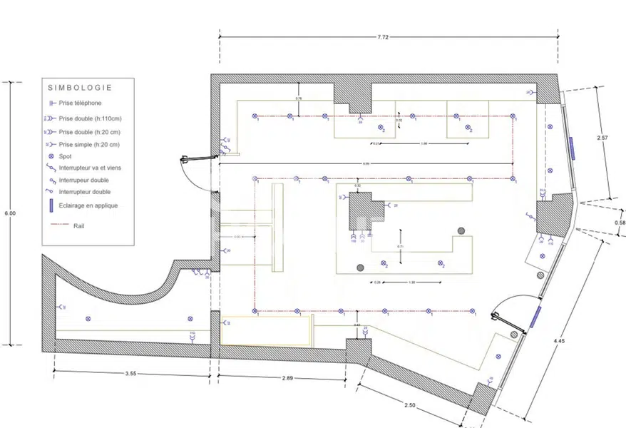 A vendre Local commercial 75m² Paris 05