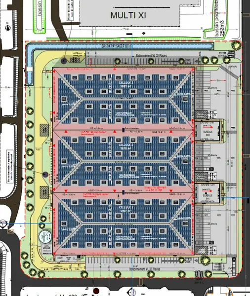 A louer Locaux d'activité 19121m² Blanquefort