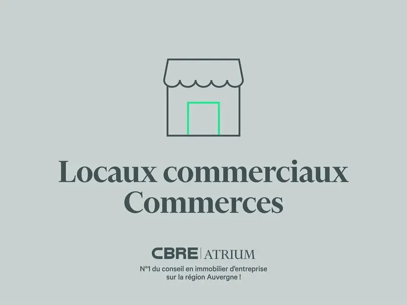 A VENDRE LOCAL COMMERCIAL 81,05M² CC COMMERCIAL DE CROIX DE NEYRAT 