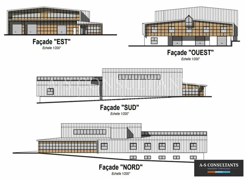 A louer Entrepôt 2023m² Apremont