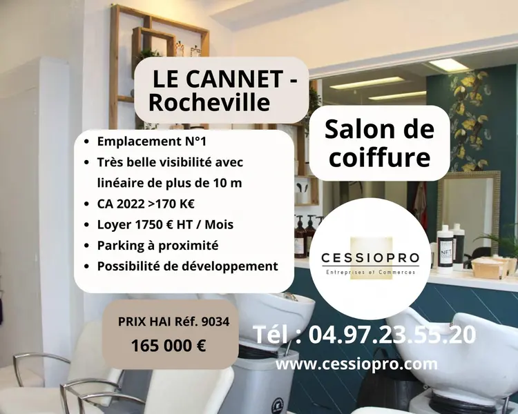 A vendre Fonds de commerce 120m² Le Cannet