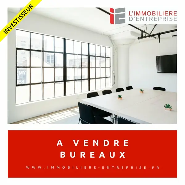 A VENDRE - BUREAUX - INVESTISSEMENT - PROCHE AEROPORT 